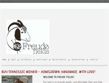 Tablet Screenshot of freudefields.com